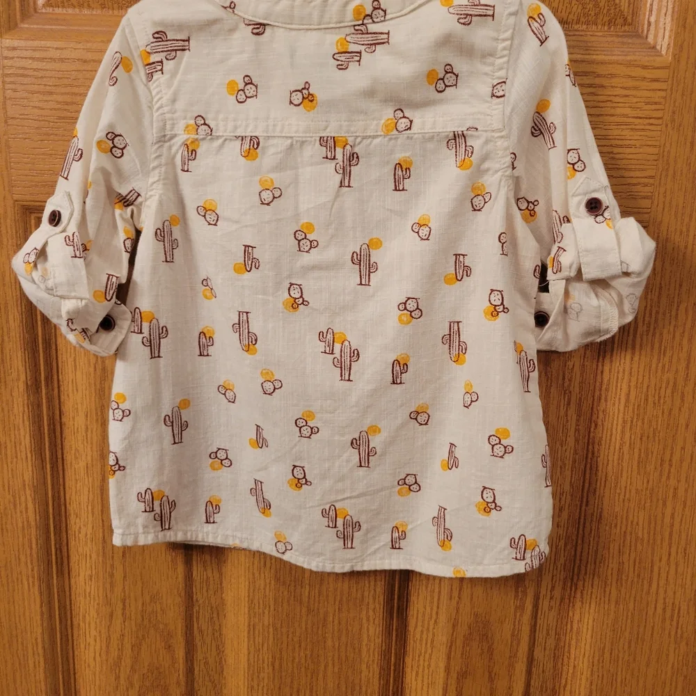 Baby Cactus Blouse Size 6-12mos. - Picture 4 of 5